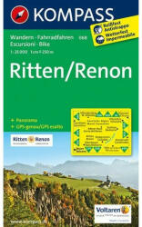 Ritten/Renon turistatérkép - KOMPASS 068 (2012)