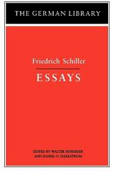 Essays: Friedrich Schiller (1992)