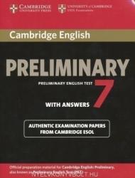 Cambridge English Preliminary 7 Student's Book with Answers - Cambridge ESOL (2012)