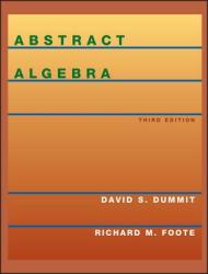 Abstract Algebra 3e (WSE) - David S Dummit (ISBN: 9780471433347)
