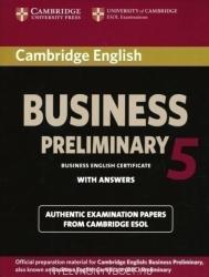 Cambridge English Business (BEC) 5 Preliminary Student's Book with Answers (2012)