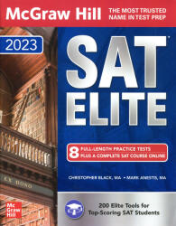 Christopher Black, Mark Anestis: McGraw Hill SAT Elite 2023 - 8 Full-Length Practice Tests (ISBN: 9781264588800)