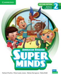 Herbert Puchta, Peter Lewis-Jones, Günter Gerngross, Helen Kidd: Super Minds Level 2 Workbook with Digital Pack American English (ISBN: 9781108920865)