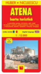 Atena - Harta turistica si rutiera (ISBN: 9789737481597)