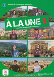 Katia Brandel: Á La Une 3 Livre de l'éléve + CD (ISBN: 9788417260927)