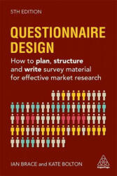 Questionnaire Design - Ian Brace (ISBN: 9781398604124)