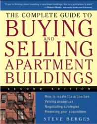 The Complete Guide to Buying and Selling Apartment Buildings (ISBN: 9780471684053)