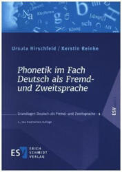 Phonetik im Fach Deutsch als Fremd- und Zweitsprache - Ursula Hirschfeld, Kerstin Reinke (ISBN: 9783503177561)