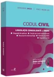 Codul civil. IANUARIE 2022. Editie tiparita pe hartie alba - Prof. univ. dr. Dan Lupascu (ISBN: 9786063909443)