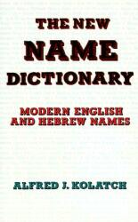 The New Name Dictionary (ISBN: 9780824603762)