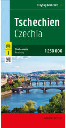 Csehország autótérkép - 2022 (ISBN: 9783707921151)
