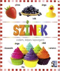 Színek - Vidám képes lapozgató (ISBN: 9789632902104)