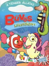 Bűvös kifestőkönyv - A tenger állatai (ISBN: 9786155476433)