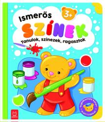 Ismerős színek - Tanulok, színezek, ragasztok (ISBN: 9789634921424)