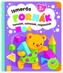 Tanulok, színezek, ragasztok. Ismerős formák (ISBN: 9789634921400)