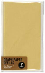 Jrnl Voyager Refill Graph Paper - Inc Peter Pauper Press (ISBN: 9781441328779)