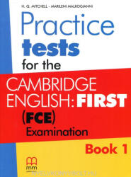 Practice Test for the Cambridge English FCE (Book 1) Student’s Book (ISBN: 9789605734411)