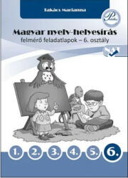 Magyar nyelv - helyesírás felmérő feladatlapok 6. osztály (ISBN: 9786155910265)