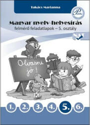 Magyar nyelv - helyesírás felmérő feladatlapok 5. osztály (ISBN: 9786155910258)