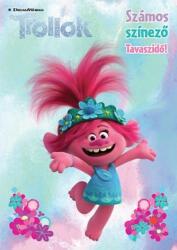 Trollok - Számos színező - Tavaszidő! (ISBN: 9789634843788)