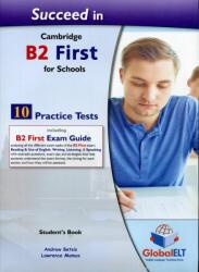 Succeed in B2 First for Schools 10 Practice Tests Self Study Pack (Answer key, Audio( (ISBN: 9781781649213)