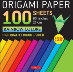 Origami Paper 100 Sheets Rainbow Colors 8 1/4 (ISBN: 9780804855761)