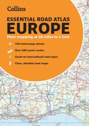 Európa autós atlasz Collins - 2022 (ISBN: 9780008403966)