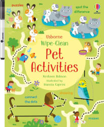 Wipe Clean Pet Activities (ISBN: 9781474995658)