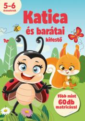 Katica és barátai kifestő (2022)