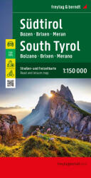 Dél-Tirol, Bozen, Brixen, Meran szabadidőtérkép (ISBN: 9783707921199)