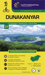 Dunakanyar turistatérkép (ISBN: 9789633538616)