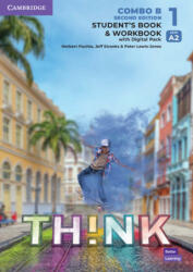 Think Level 1 Student's Book and Workbook with Digital Pack Combo B British English - Herbert Puchta, Jeff Stranks, Peter Lewis-Jones (ISBN: 9781108785921)