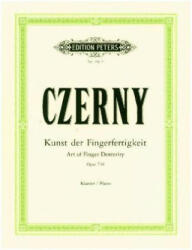 Die Kunst der Fingerfertigkeit op. 740 - Carl Czerny, Adolf Ruthardt (ISBN: 9790014011154)