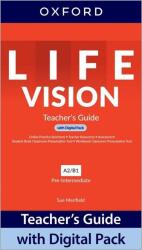 Life Vision Pre-Intermediate -A2- Teacher's Book + Digital pack (ISBN: 9780194080347)