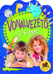 Vonalvezető 5-6 éves - Matricás foglalkoztató ovisoknak (2022)