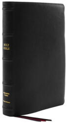 KJV, Thinline Bible, Large Print, Premium Goatskin Leather, Black, Premier Collection, Red Letter, Comfort Print - Nelson, Thomas (ISBN: 9780785257653)