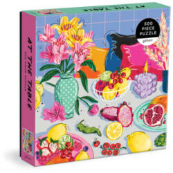 At the Table 500 Piece Puzzle - Galison (ISBN: 9780735371927)