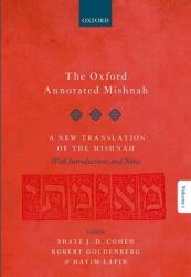 The Oxford Annotated Mishnah (ISBN: 9780192846143)