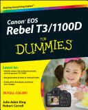 Canon EOS Rebel T3/1100d for Dummies (2011)