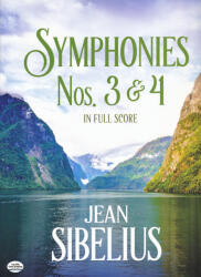 Jean Sibelius: Symphony 3, 4 - partitúra (2004)