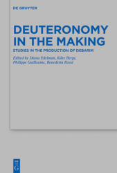 Deuteronomy in the Making (ISBN: 9783110713053)