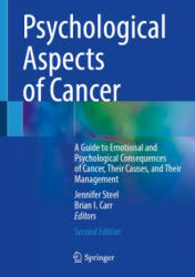 Psychological Aspects of Cancer: A Guide to Emotional and Psychological Consequences of Cancer, Their Causes, and Their Management - Jennifer Steel, Brian I. Carr (ISBN: 9783030857011)