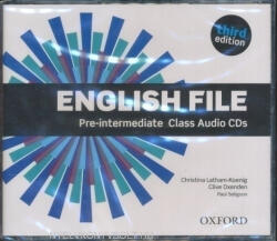 Christina Latham-Koenig, Clive Oxenden, Paul Seligson: English File - 3rd Edition - Pre-Intermediate Class CDs (ISBN: 9780194598590)