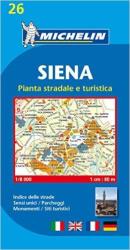 26. Siena térkép Michelin 1: 8 000 (2008)