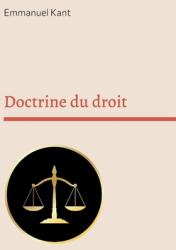Doctrine du droit (ISBN: 9782322407545)
