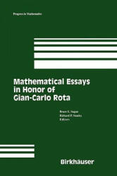 Mathematical Essays in honor of Gian-Carlo Rota - Bruce Sagan, Richard Stanley (1998)