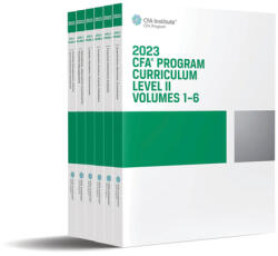 2023 CFA Program Curriculum Level II Box Set (ISBN: 9781953337184)