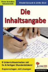 Die Inhaltsangabe - Friedel Schardt, Ulrike Stolz (ISBN: 9783866328983)
