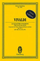 FOUR SEASONS OP 814 RV 269 315 293 297 P - ANTONIO VIVALDI (ISBN: 9783795772000)
