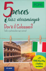 PONS 5 perces olasz olvasmányok - Dov'é il Colosseo? (ISBN: 9789635780563)